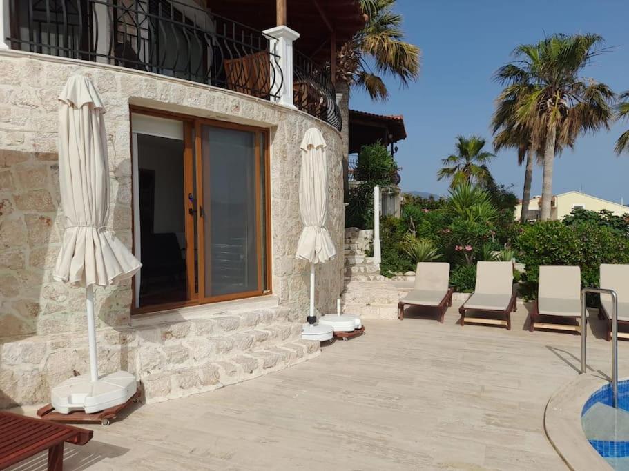 Havuzbasi, Deniz-Bahce-Meis Manzarasi, Loveboat Villa Kas Exterior photo