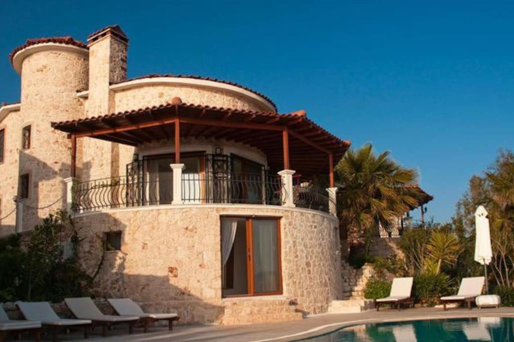 Havuzbasi, Deniz-Bahce-Meis Manzarasi, Loveboat Villa Kas Exterior photo